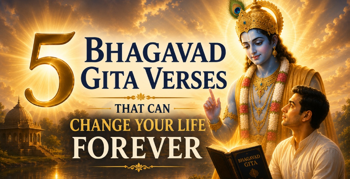 5 Bhagavad Gita Verses That Can Change Your Life Forever